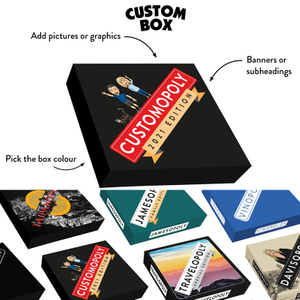  custom printing environment-friendly recyclable paper board game box for board game packaging