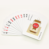 Custom Deck of Poker Printing Design PVC 100% Plastic Playing Cards