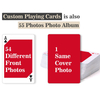 Custom playing cards multiple images playing cards front and back