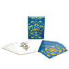 Best quality pvc waterproof Gold Foil print poker playing cards custom