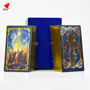 Luxury Custom Printing Oracle Card Wholesale Gold Foil Affirmation Deck