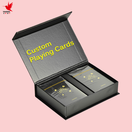 Custom Double Box Poker Cards Playing Cards 