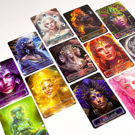 High Quality Custom Printing Affirmation Deck Tarot Card with Guidebook