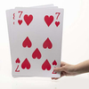 Wholesale custom Extra Large Playing Cards Large Size A5/B5/A4/A3 Paper Playing Cards