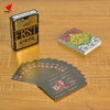 Custom printing 100% plastic durable waterproof poker cards game playing cards